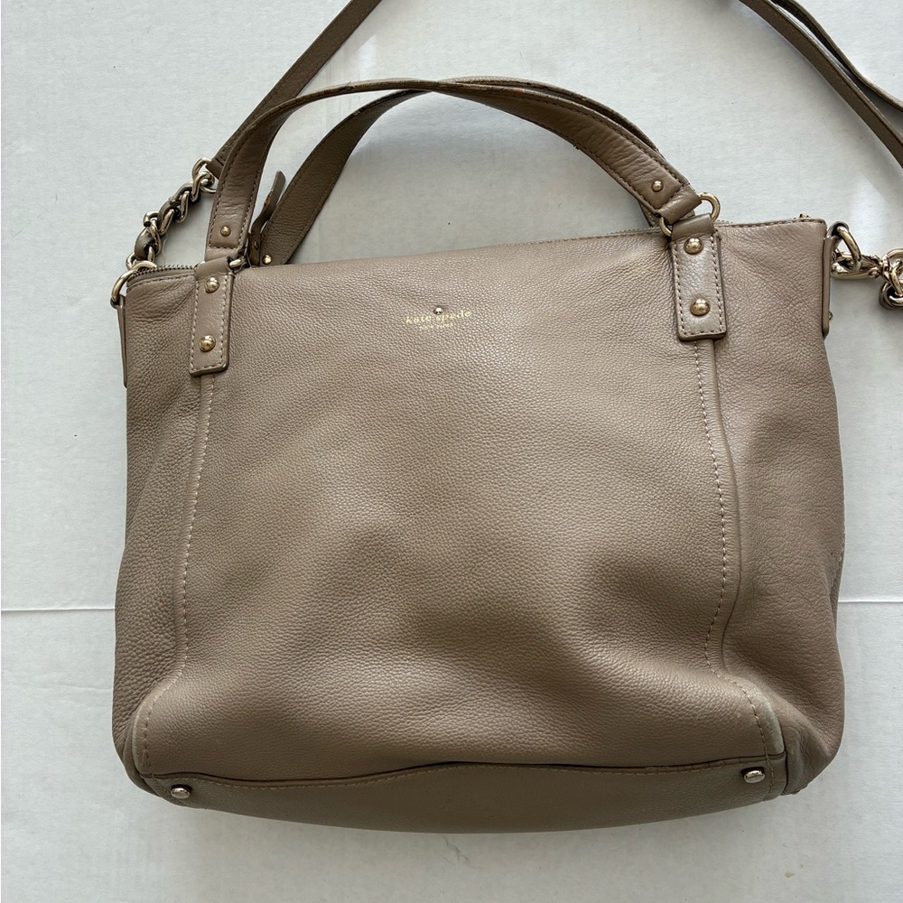 Kate Spade Taupe Shoulder Bag